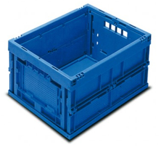 Imagen de Caja Azul Plegable 22 Litros Sólida Ref.432-22