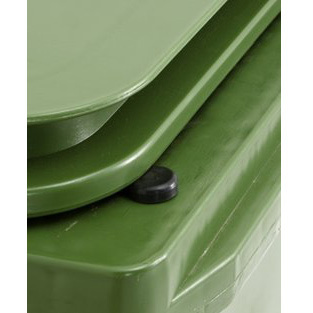 Imagen de Sistema antirruido para contenedor de basura 1000L